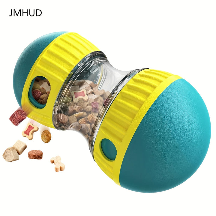 JMHUD Interactive Dog Puzzle Toy - Adjustable Treat Dispenser, Keeps Dogs Busy, Stimulates IQ, Slow Feeder for Boredom, Food Puzzle Ball for Puppy Training and Mental Stimulation
