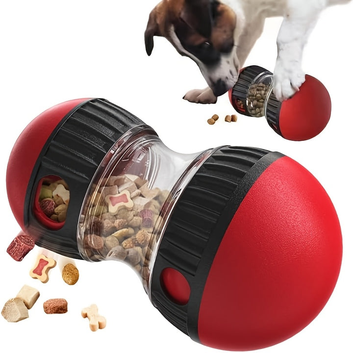 JMHUD Interactive Dog Puzzle Toy - Adjustable Treat Dispenser, Keeps Dogs Busy, Stimulates IQ, Slow Feeder for Boredom, Food Puzzle Ball for Puppy Training and Mental Stimulation