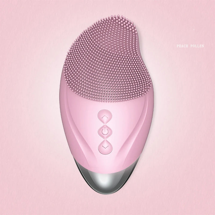 Facial Massager Silicone Cleansing Brush Eye Massage Tool Face Cleaner Deep Cleaning Pores Skin Health Care Device Rechargeable