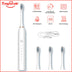 Tongwode USB Rechargeable Tooth Brush for Adult 6 Clean Modes Sonic Electric Toothbrush Washable Teeth Whitening and Cleanin