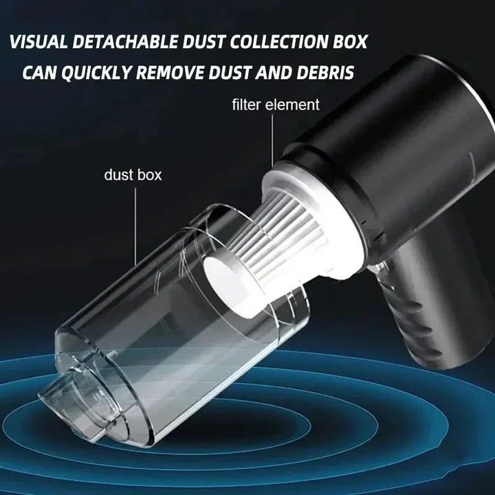 Xiaomi 98800PA Vacuum Cleaner 120W Wireless Super High Power 2in1 Wet Dry Dual-use Portable Large Suction Vacuum Cleaner For Car