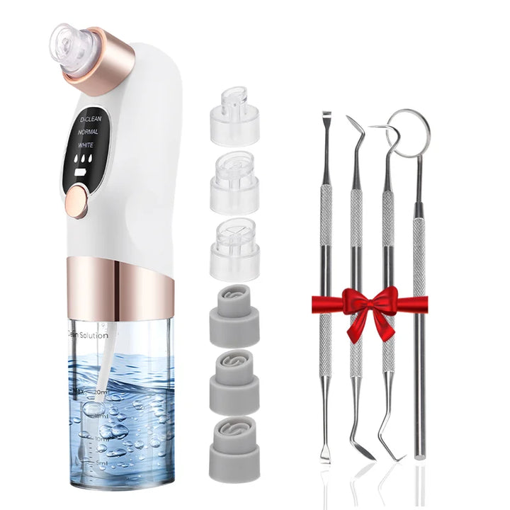Blackhead Remover Pore Vacuum Face Cleaner Electric Pimple Black Head Removal USB Rechargeable Water Cycle Facial Cleaning Tools