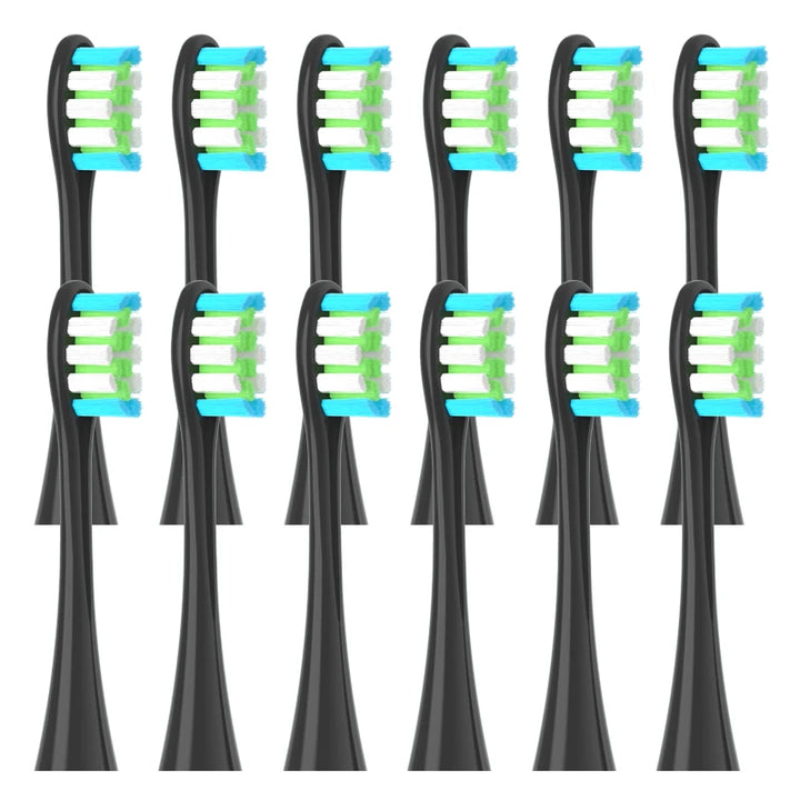 12PCS Replacement Brush Heads for Oclean X/ X PRO/ Z1/ F1/ One/ Air 2 /SE Sonic Electric Toothbrush DuPont Soft Bristle Nozzles