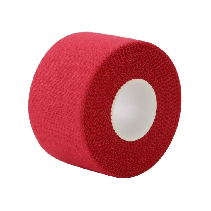1pc Athletic Sports White Cotton Tape Sawtooth Adhesive Bandage for Muscle Knee Wrist Fingers Wrap Protection Muscle Support