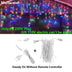 3.5-40M LED Icicle String Lights Christmas Curtain Fairy Lights Garland Remote Outdoor For New Year Wedding Street Holiday Decor