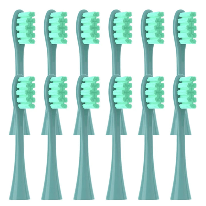 12PCS Replacement Brush Heads for Oclean X/ X PRO/ Z1/ F1/ One/ Air 2 /SE Sonic Electric Toothbrush DuPont Soft Bristle Nozzles