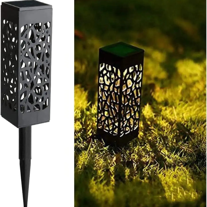 Solar Garden Light Waterproof Outdoor Lawn Lamp Garden Solar Spotlight Pathway Landscape Solar Underground Light Decor Street