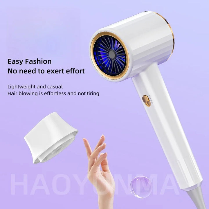 High Speed Electric Turbine Airflow Low-Noise Constant Temperature Fast Drying Hair Dryer EU/US/UK/AU Plug for Home Salons