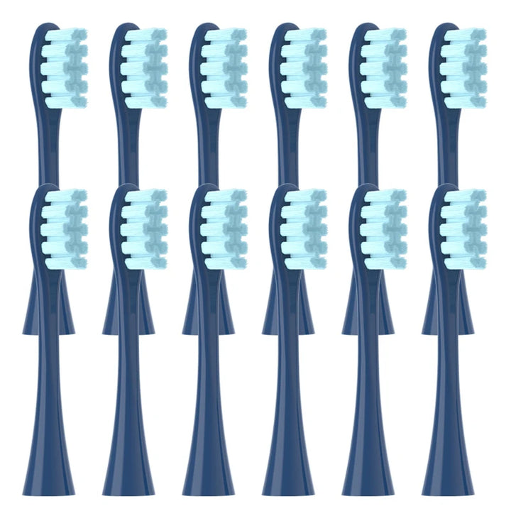 12PCS Replacement Brush Heads for Oclean X/ X PRO/ Z1/ F1/ One/ Air 2 /SE Sonic Electric Toothbrush DuPont Soft Bristle Nozzles