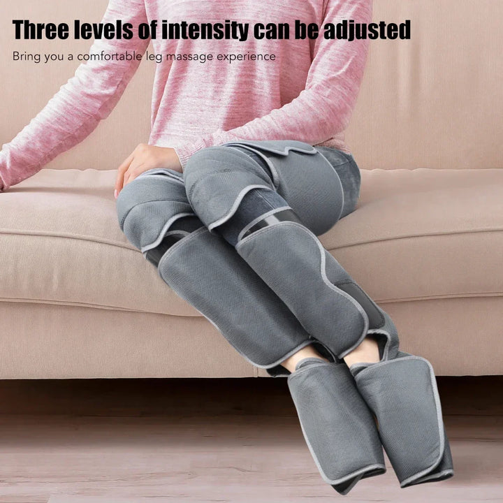 Electric Foot Calf Massager Air Pressure Circulation Massage Machine Improve Blood Circulation Old Cold Legs and Muscle Fatigue